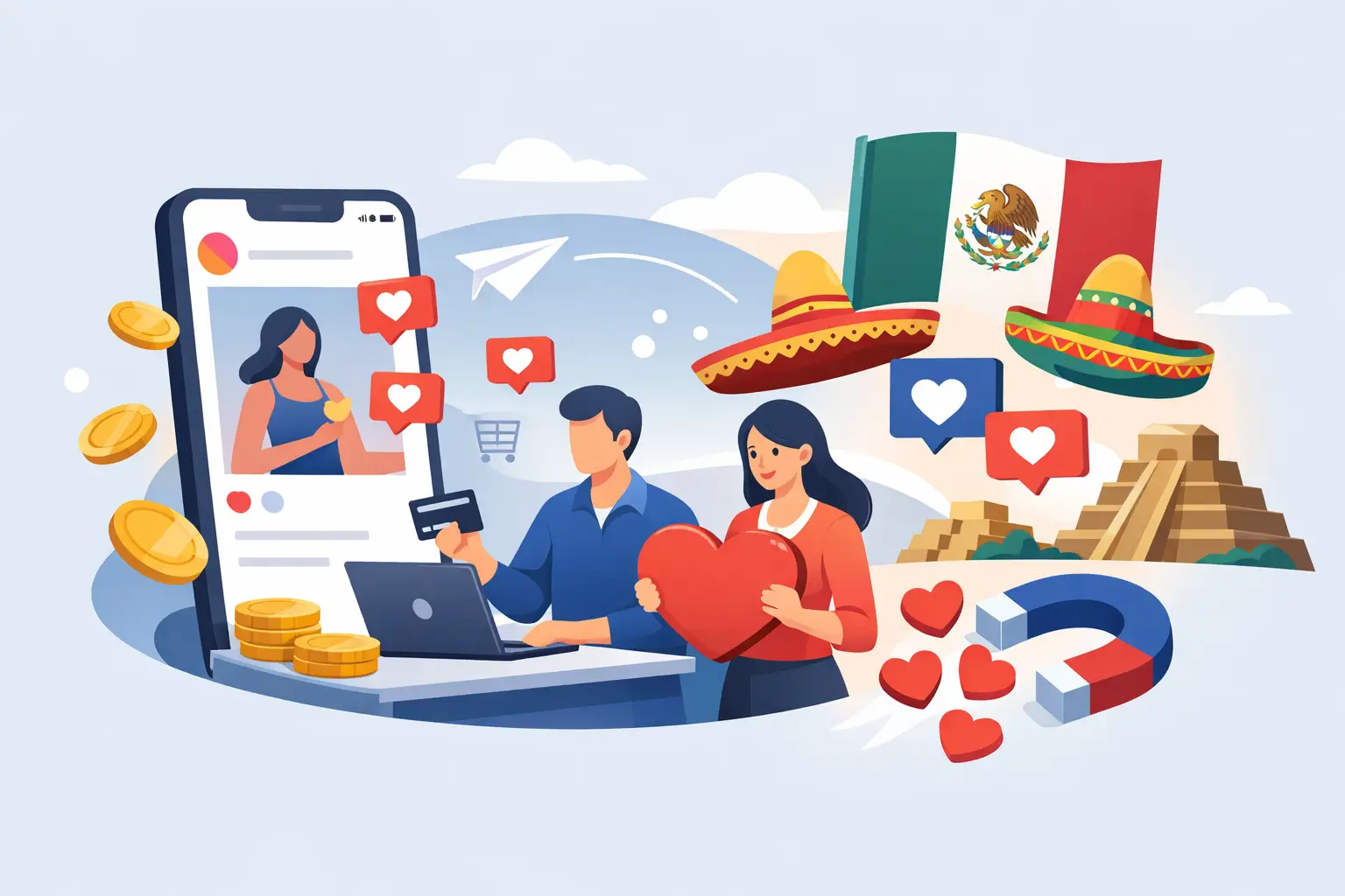 Comprar me gusta Instagram México fácil