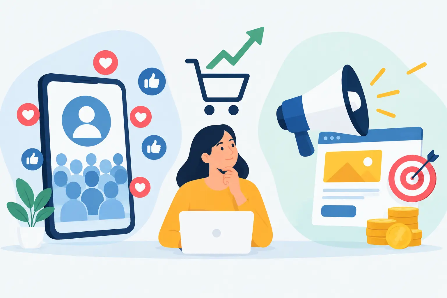 Seguidores versus publicidad para vender más