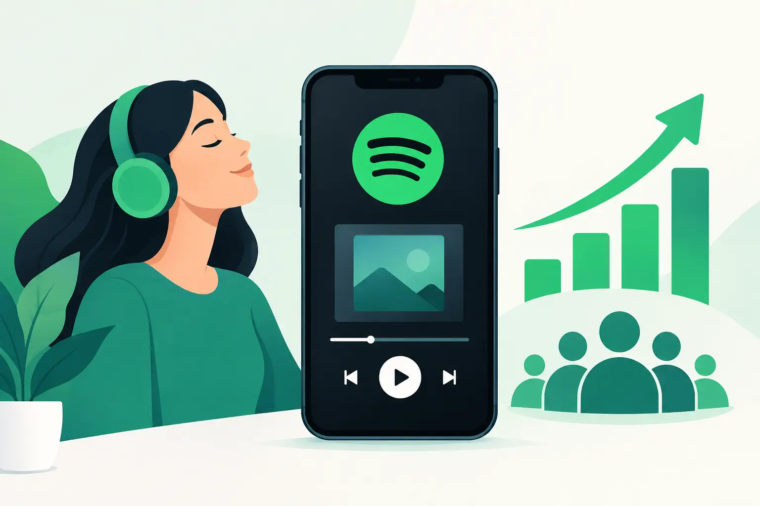 Comprar reproducciones en Spotify para tu música